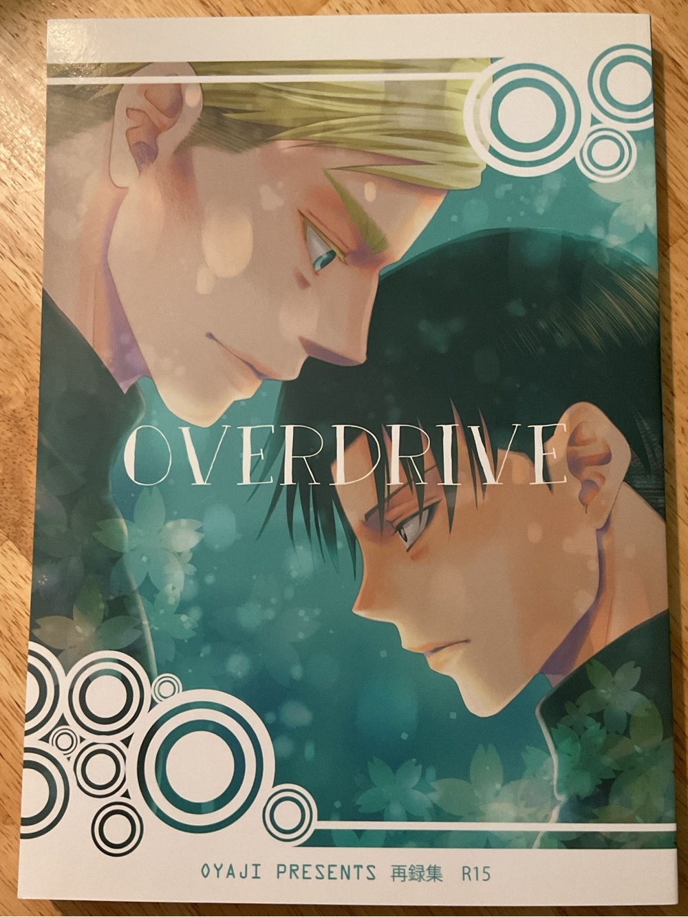 Erwin x Levi Attack on Titan Yaoi BL Manga Doujinshi Overdrive by Oyaji